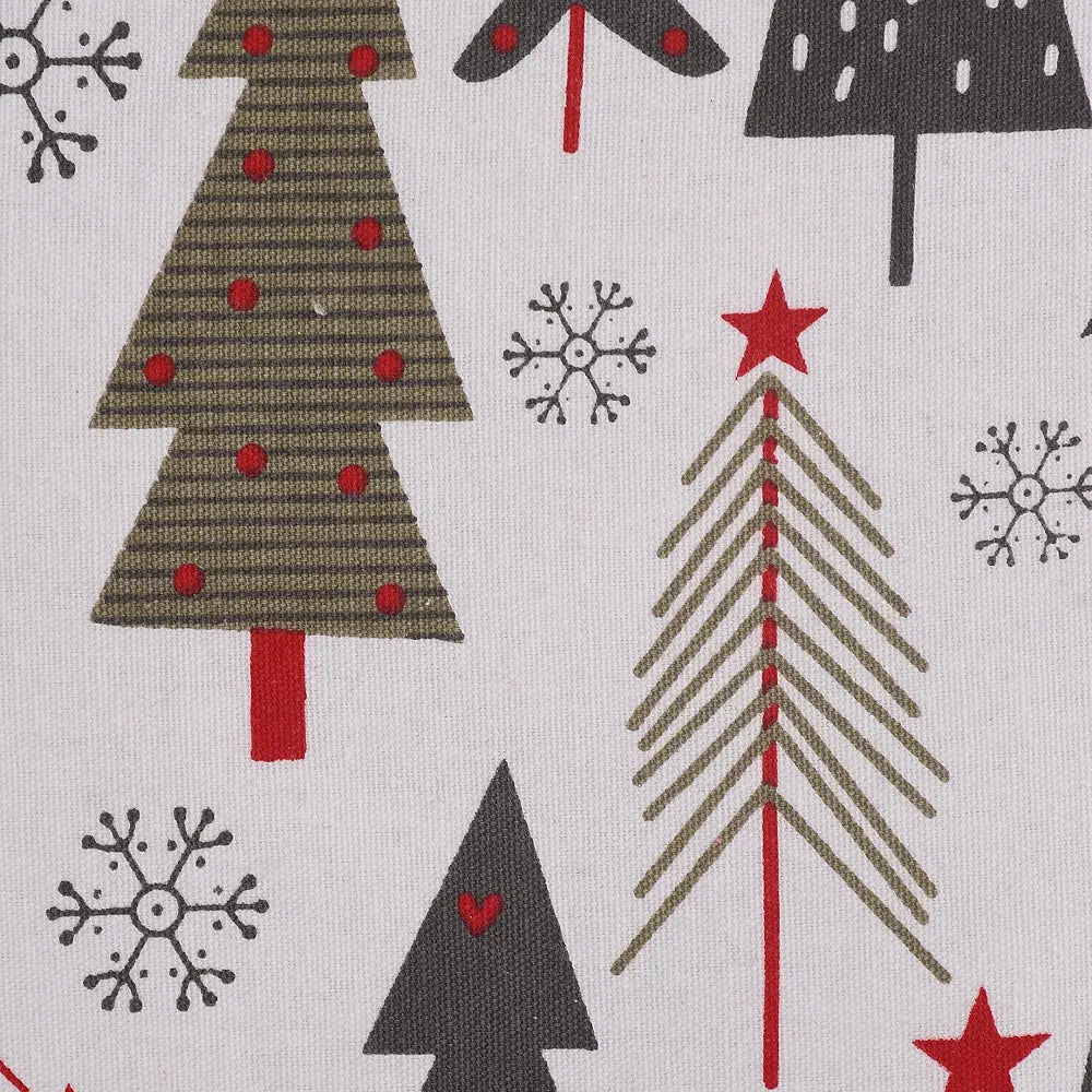 Sashaa World Christmas Trees Cushion Cover Pillow Cover Colour Multi Colour