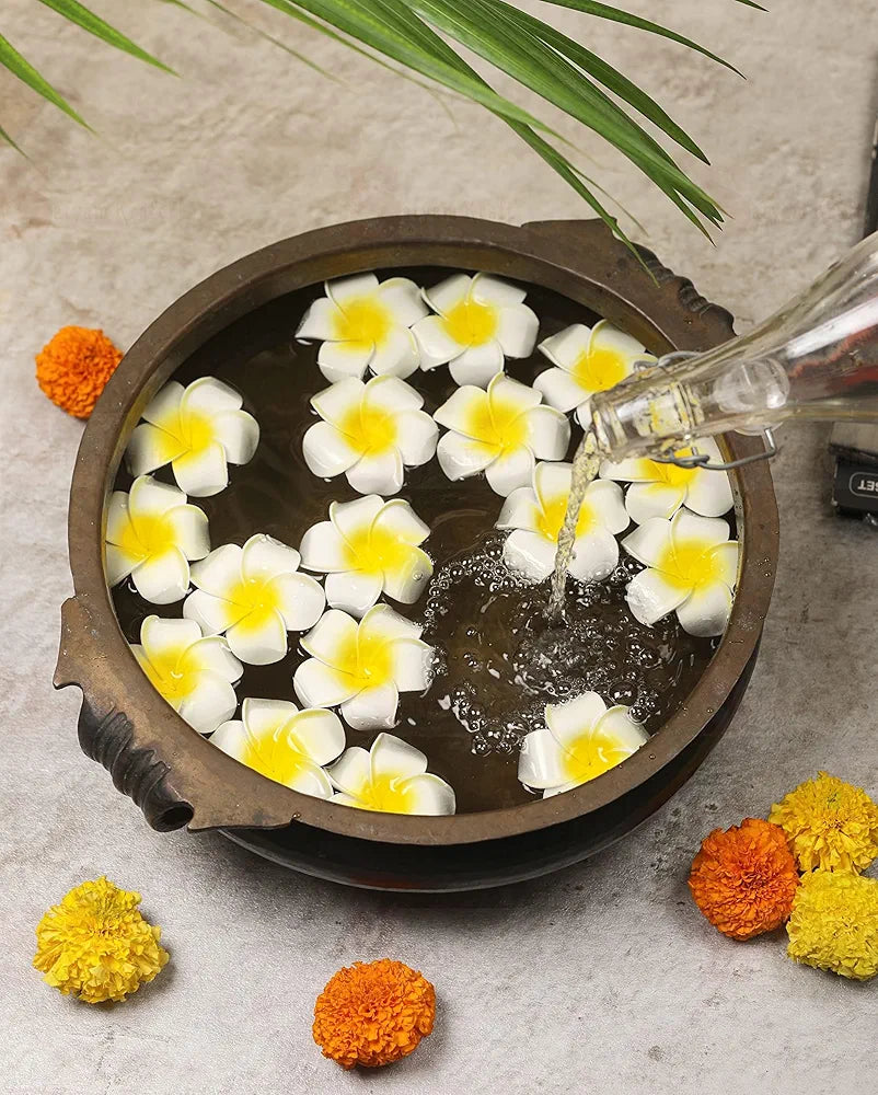 Artificial Big Foam Hawaii Water Floating Flowers 12 Pcs