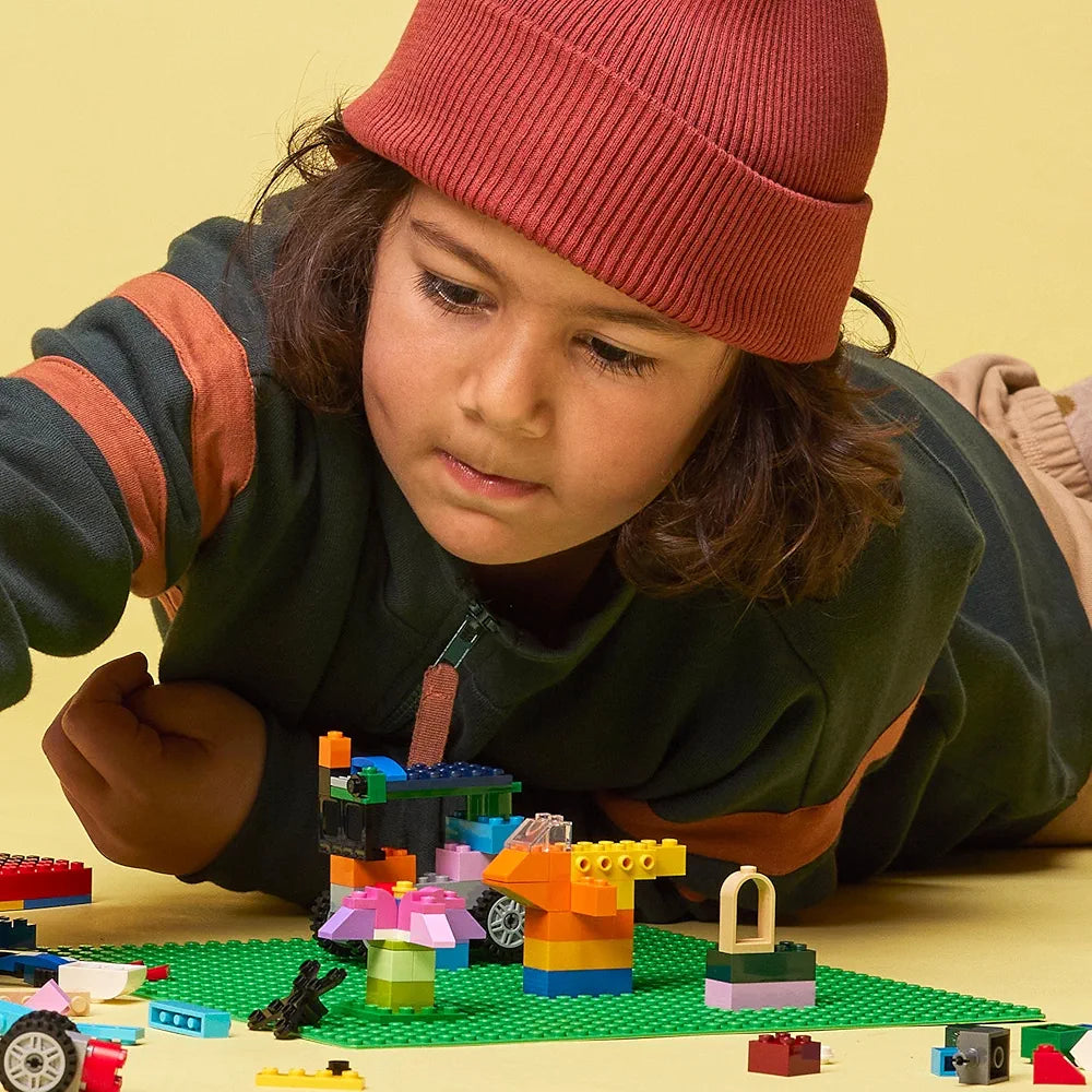 Lego Classic Green Baseplate 11023 Building Kit for Kids