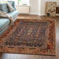 ishro home Feet 3D Jet Multi Printed Carpet Rug Runne Colour Rustique Night 3 x 5 Feet