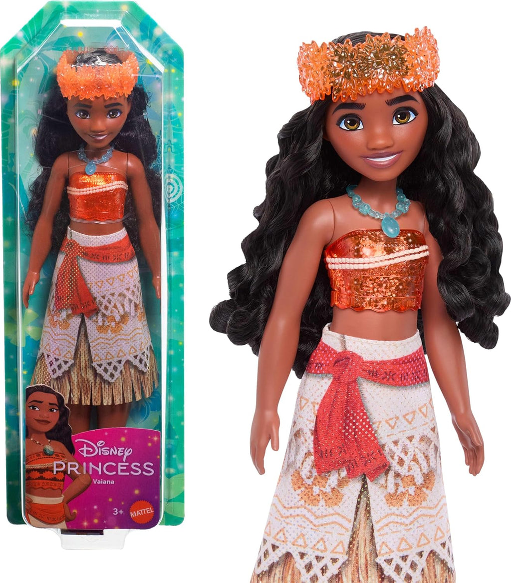 Mattel Disney Princess Dolls Posable Fashion Doll with Sparkling Clothing and Accessories