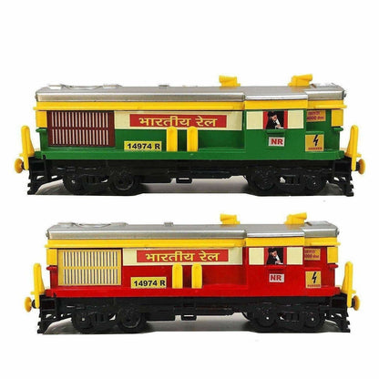 Train Engine (Set Of 2 Piece) (Green And Red)