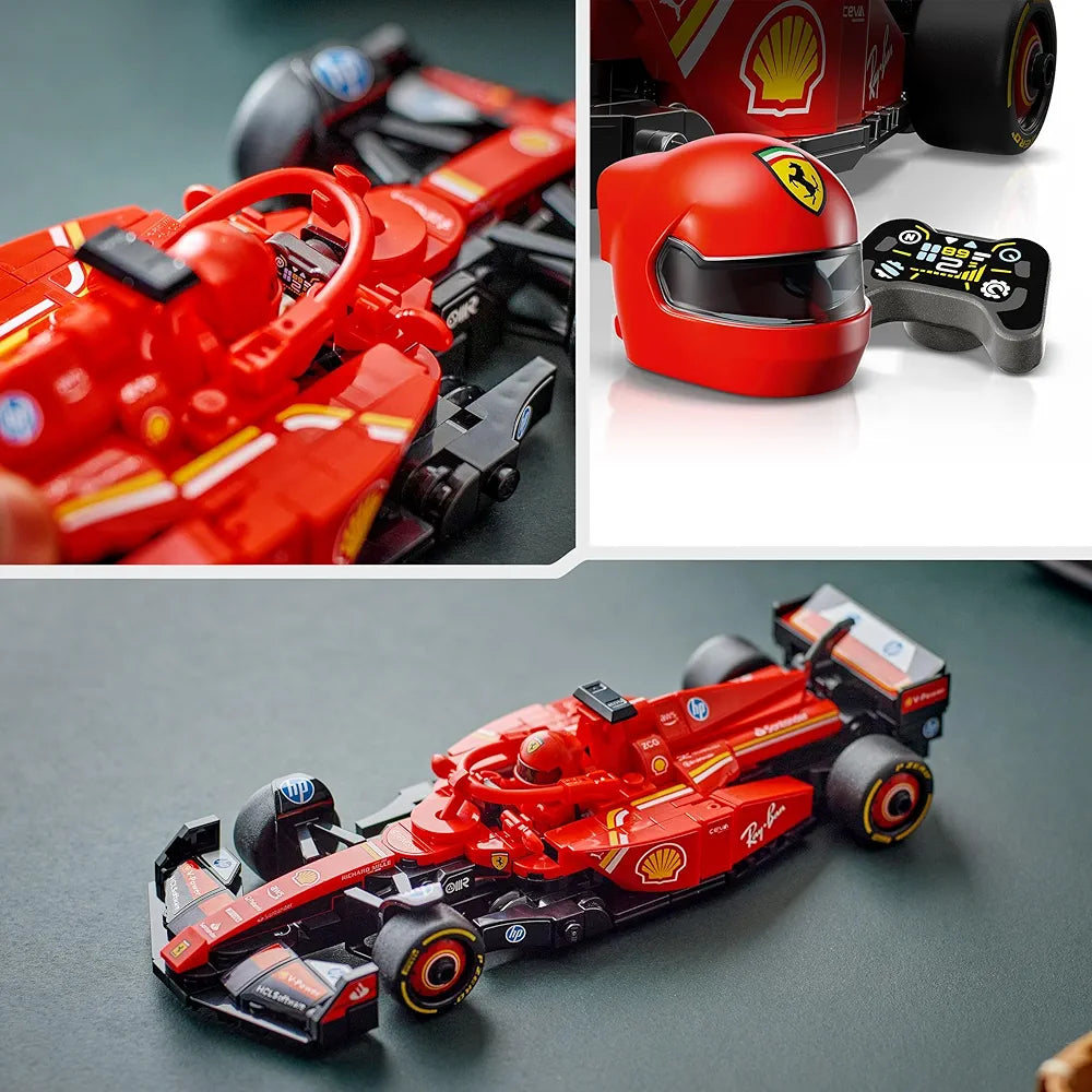 Lego Speed Champions Ferrari SF-24 F1 Race Car Driver Set 77242 Building Blocks Toys for 10+ Gift for Boys and Girls