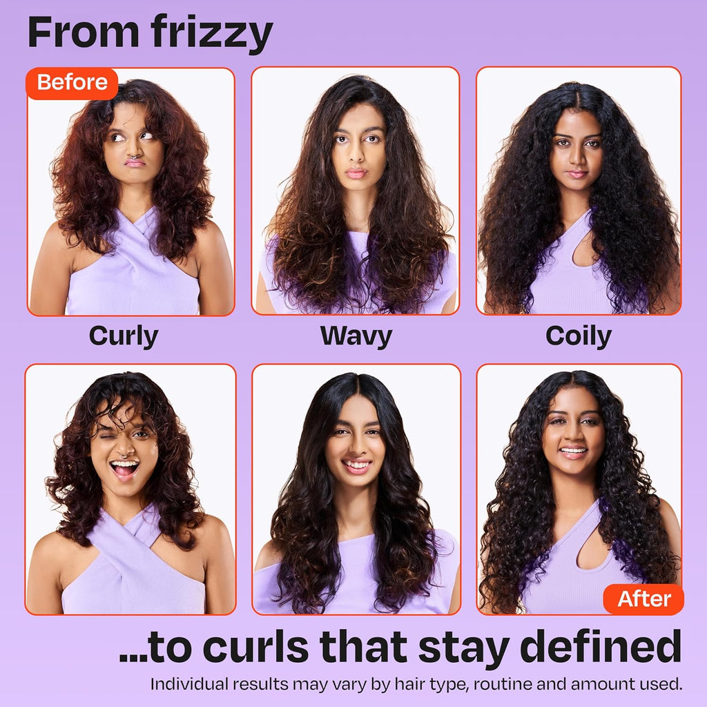 Manetain Hard Hold Curl Gel 100ml for Curly Hair & Wavy Hair | Strong Hold Curly Hair Gel for Women | Frizz Control, Long‑Lasting Definition & Shine | Humidity‑Resistant, Vegan, Silicone‑Free