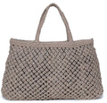 K London  Alii And Aliizey Brown Jute Macrame Shoulder Bag/handbag Regular