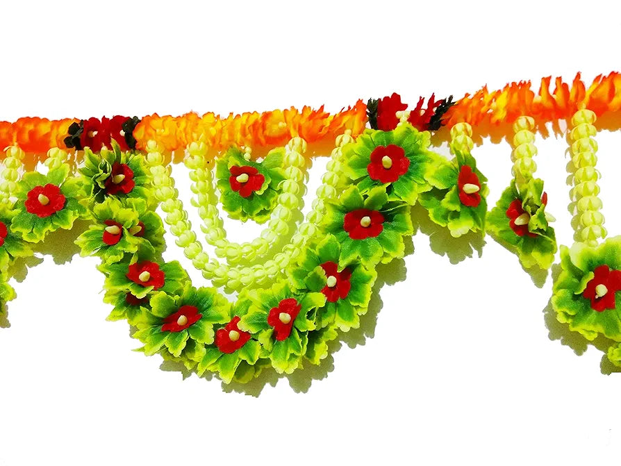 Choice Good Feel Good Artificial Flowertoran Bandarwal Traditional Handmade Multicolour