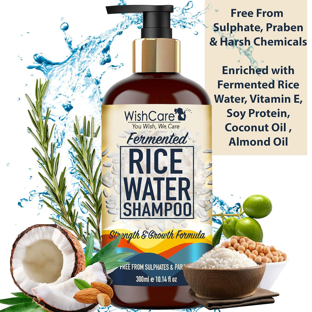 WishCare Fermented Rice Water Shampoo - 300 ml