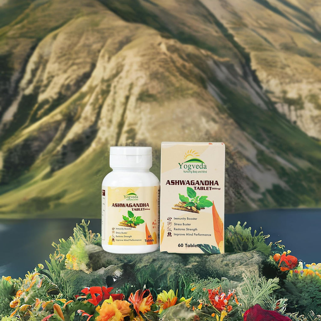 Yogveda Ashwagandha General Wellness Tablets - 60 Tablet
