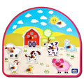 Mini Leaves Animal Barnyard Wooden Pegged Puzzle for 2+ Years Kids | Montessori Wooden Toys | Shape Sorter