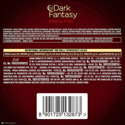 Sunfeast Dark Fantasy Choco Fills 75gm