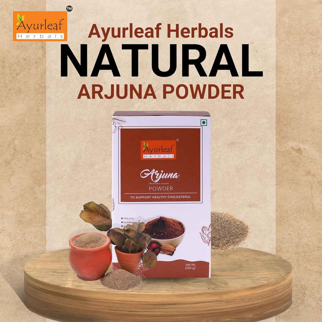 Ayurleaf Herbals Arjuna Powder - 200 Gms