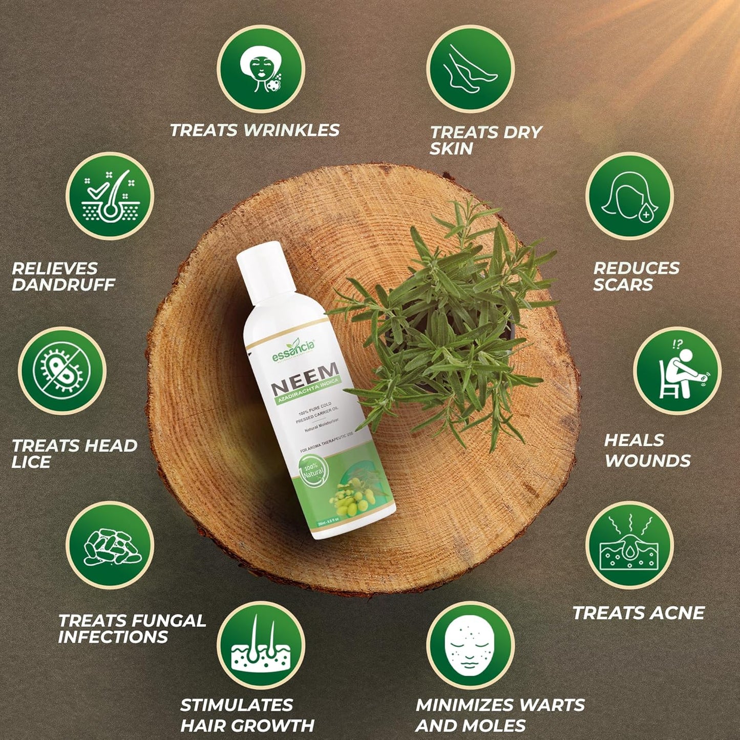 Essancia Neem Carrier Oil - 200 ml