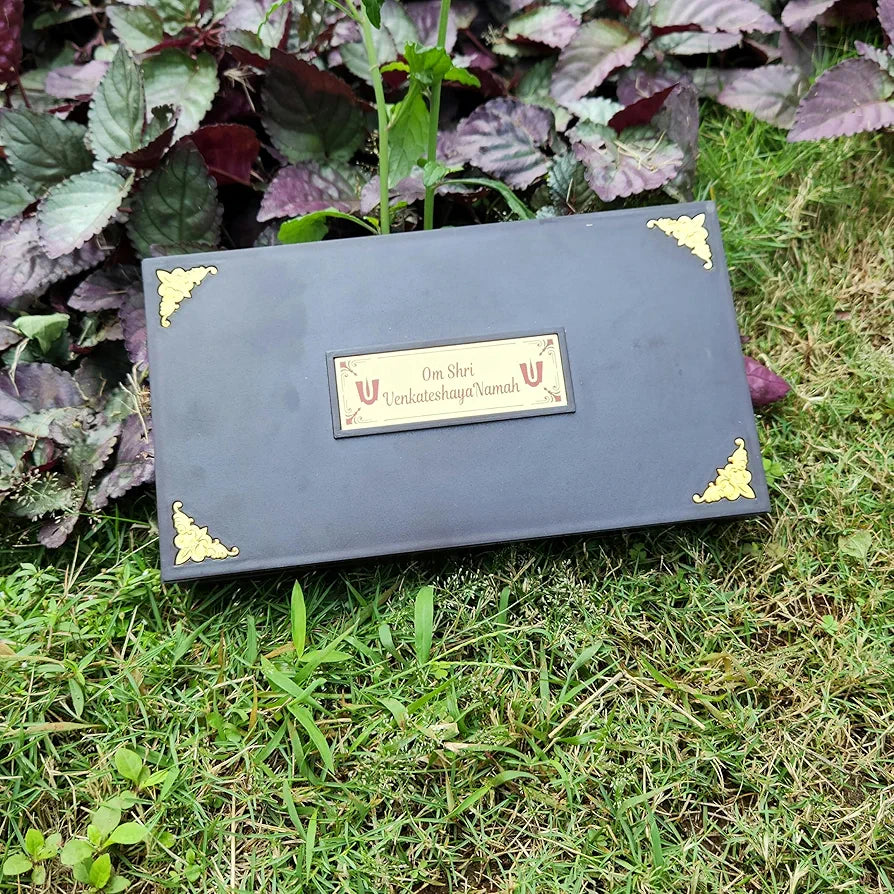 Arnavira Gold Plated Photo Frame House Warming Gifts Puja Box