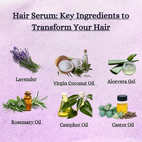 Vivid Naturally Hairfy Hair Serum - 115 ml