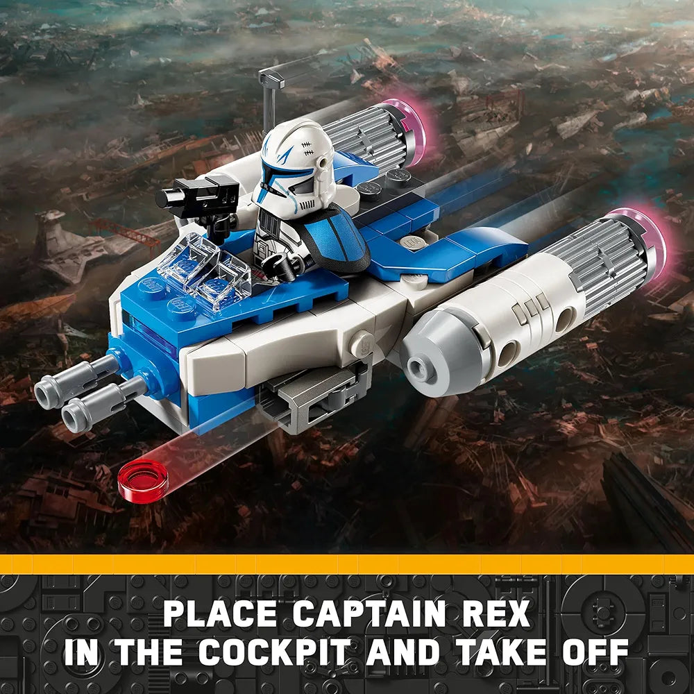 Lego Star Wars Captain Rex Y-Wing Microfighter Set 75391 Building Blocks Toys for 6+ Gift for Boys and Girls