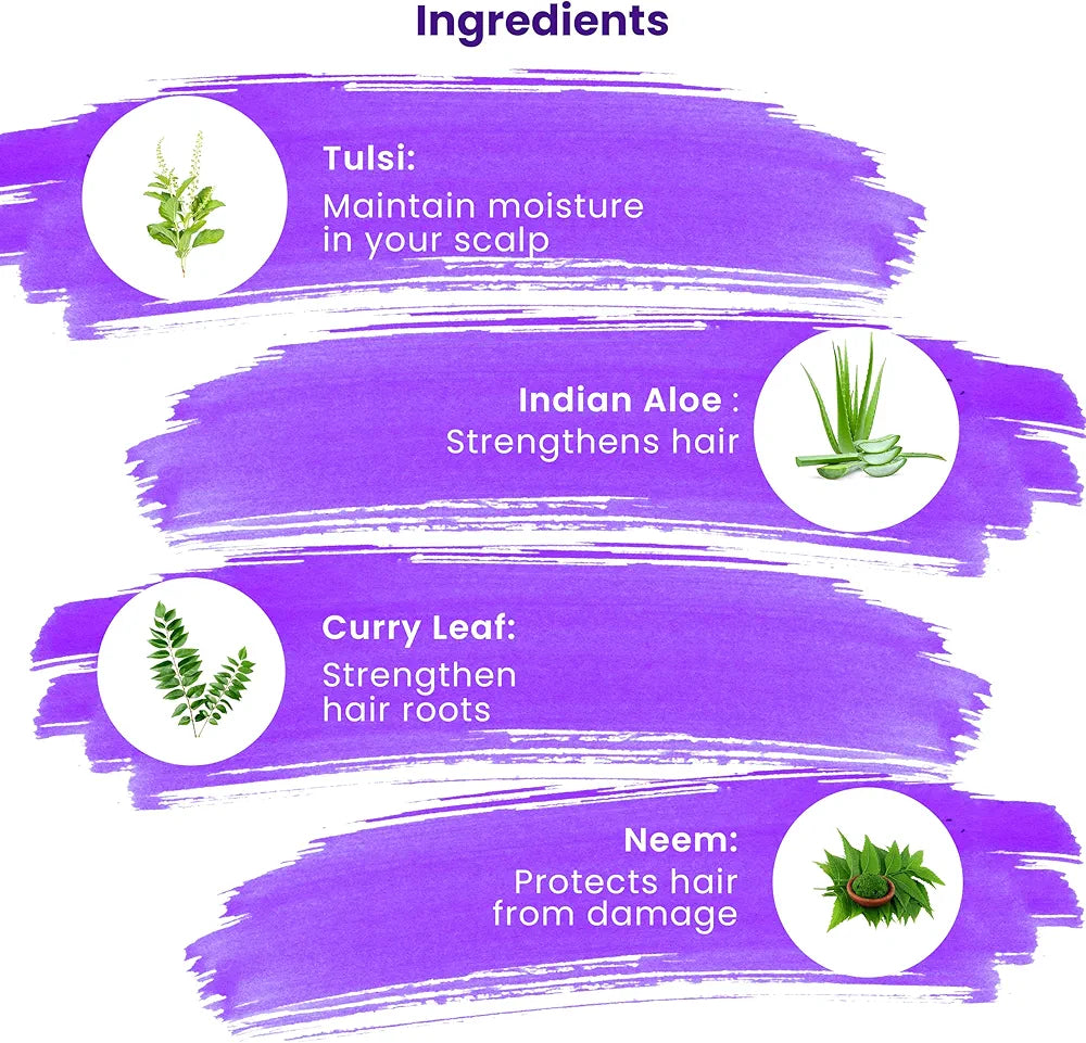 Dhathri Dheedhi Anti Hairfall Herbal Shampoo for Men And Women