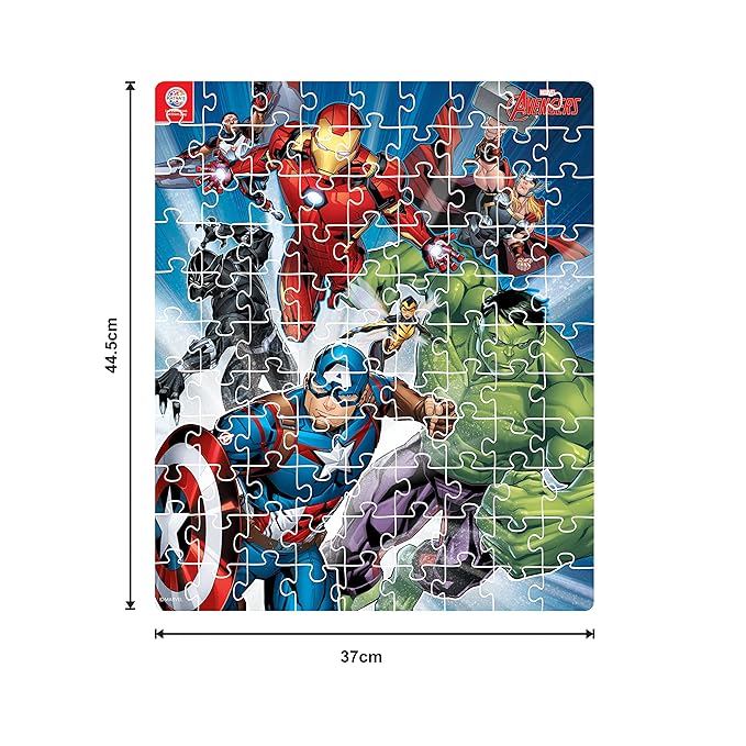 Ratna's 99 Pieces Disney & Marvel Series Jigsaw Puzzle for Kids | Puzzle | Avengers