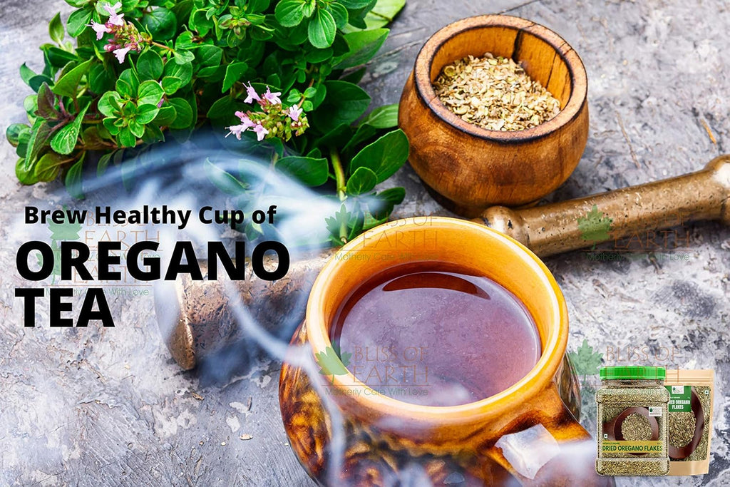 Bliss of Earth 100Gm Naturally Organic Dried Oregano Flakes For Seasoning On Pizza & Pasta