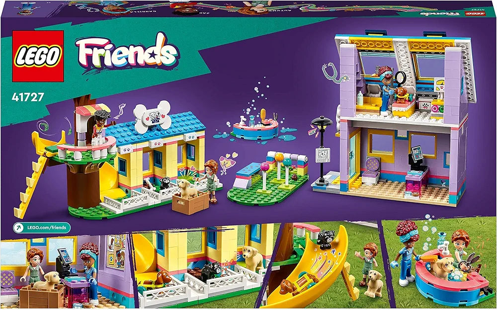 Lego Friends Dog Rescue Center 41727 Building Toy Set for Ages 7+; with 3 Mini-Dolls and 3 Dog Characters