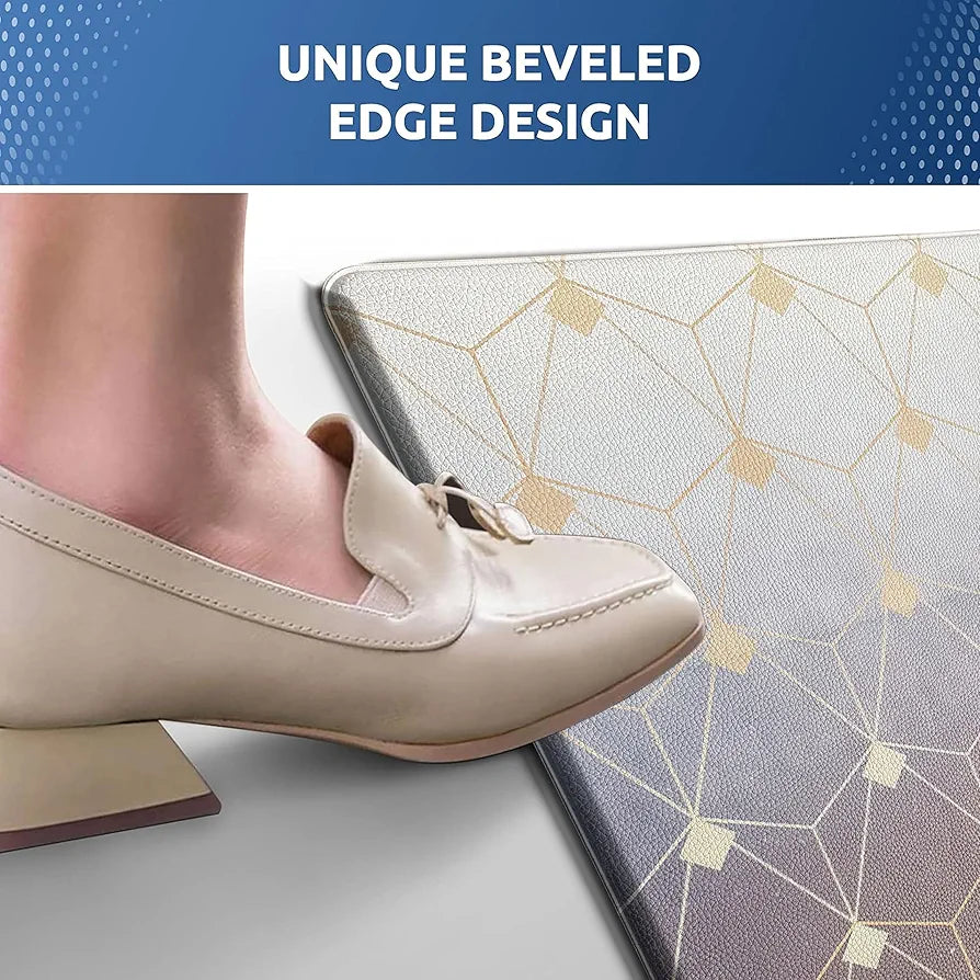 Luxe Home Columbo Anti-Fatigue  Mat Cushioned Support Stylish and Durable Easy to Clean Non-Slip Bottom Colour Gradation