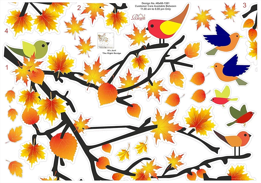 God & God's Vinyl New Modern Art & Trendy Wall Reusable Self-adhesive Sticker Size Large-1381