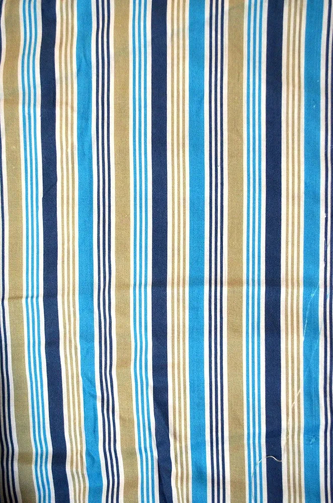Trance Home Linen Pure Malmal Cotton Multipurpose Baby Dohar 3-Layered Baby Swaddle Blanket Colour Blue Black Triangles