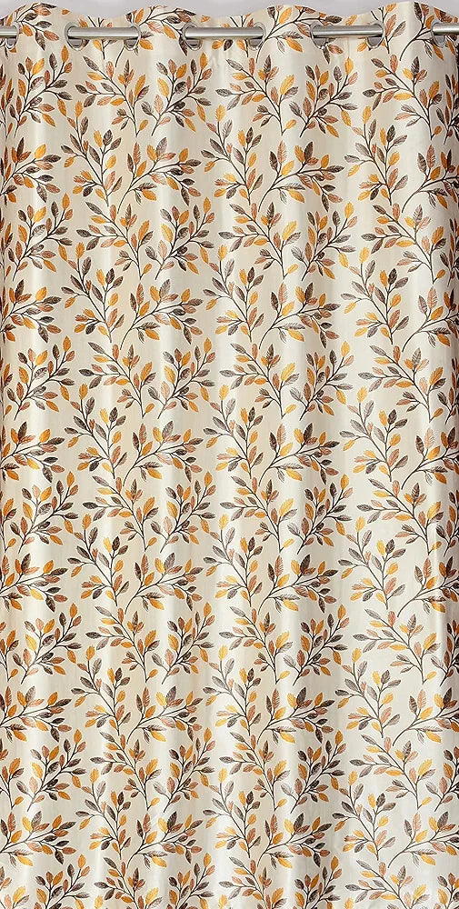 Homefab India 1 Piece Polyester Eyelet Door Curtain - 7 feet