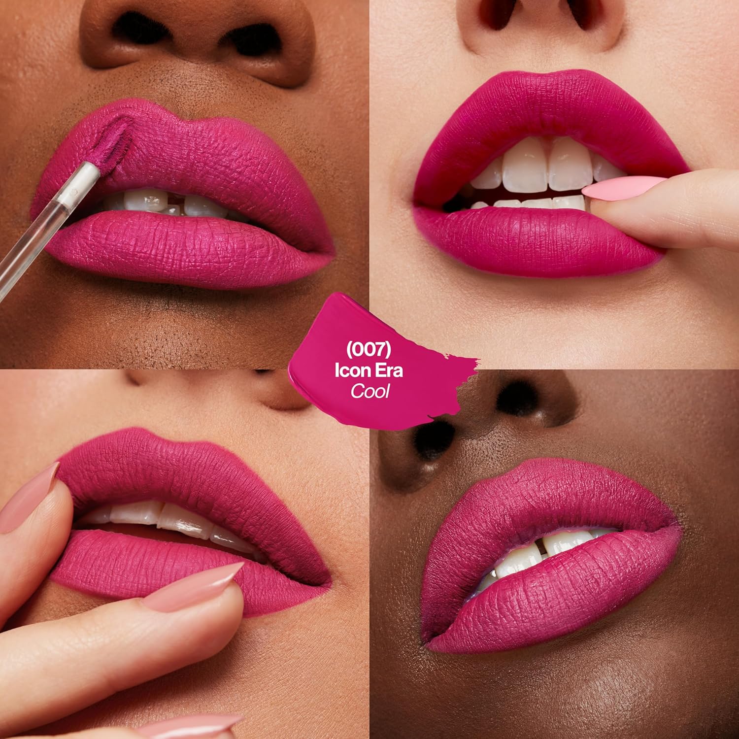 Revlon ColorStay Limitless Matte Liquid Lipstick, Vegan Formula, No-Budge, Longwear Lip Color, Long Lasting, Lightweight/Comfortable, Waterproof, 007 Icon Era, 5 ml
