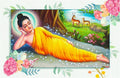 Rangoli MDF Wall Stick Decorative Panel 12x18 Wall Art P-1 Design-27