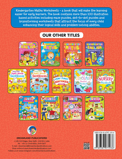 Dreamland Kindergarten Maths Worksheets