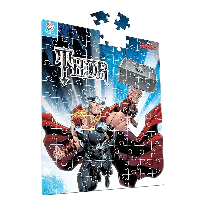 Ratna's 99 Pieces Disney & Marvel Series Jigsaw Puzzle for Kids | Thor