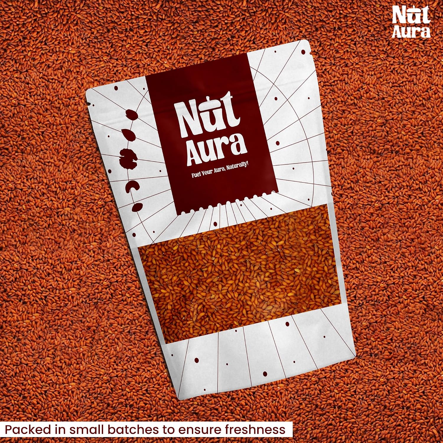 Nut Aura Halim Seeds | Ayurvedic Garden Cress Seeds for Women | Boosts Immunity & Hormonal Health | Rich Iron & Protein | Ideal for Smoothies, Laddoos & Home Remedies Daily Nutrition Support Plus