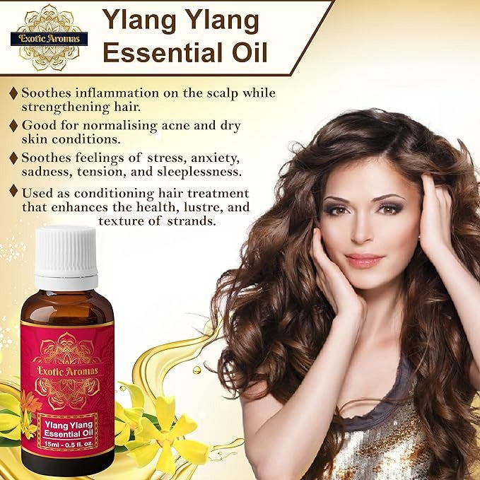 Exotic Aromas Ylang Ylang Essential Oil - 15 ml