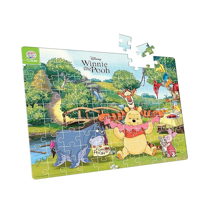 Ratna's 99 Pieces Disney & Marvel Series Jigsaw Puzzle for Kids | Puzzle | Winnie the Pooh