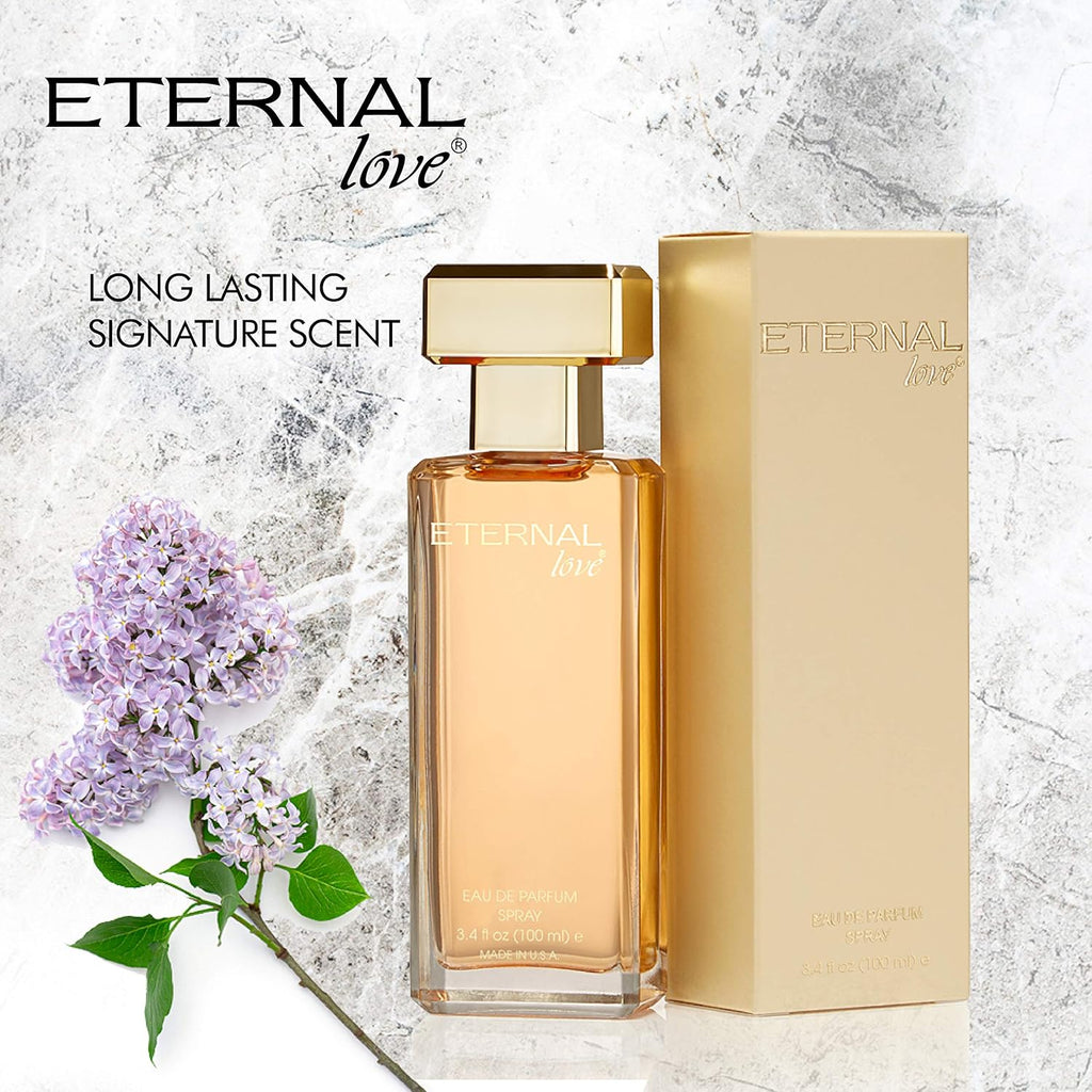 Eternal Love - Eau De Parfum for Women | Long-Lasting | Fresh & Enchanting Signature | Travel-Friendly Grooming Essential | Peach, Mandarin, & Amber Fragrance | All-Day Freshness | 100ml