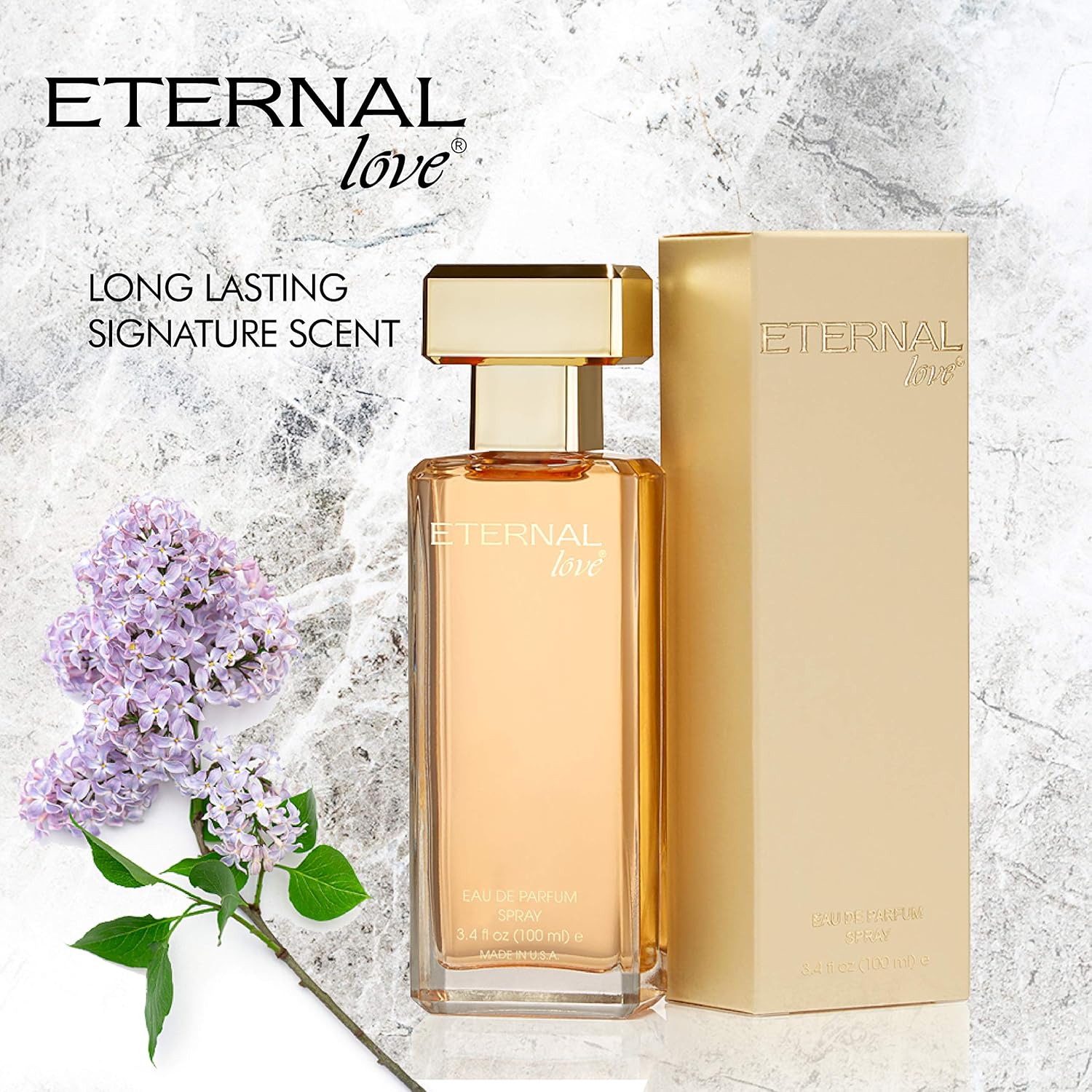 Eternal Love - Eau De Parfum for Women | Long-Lasting | Fresh & Enchanting Signature | Travel-Friendly Grooming Essential | Peach, Mandarin, & Amber Fragrance | All-Day Freshness | 100ml