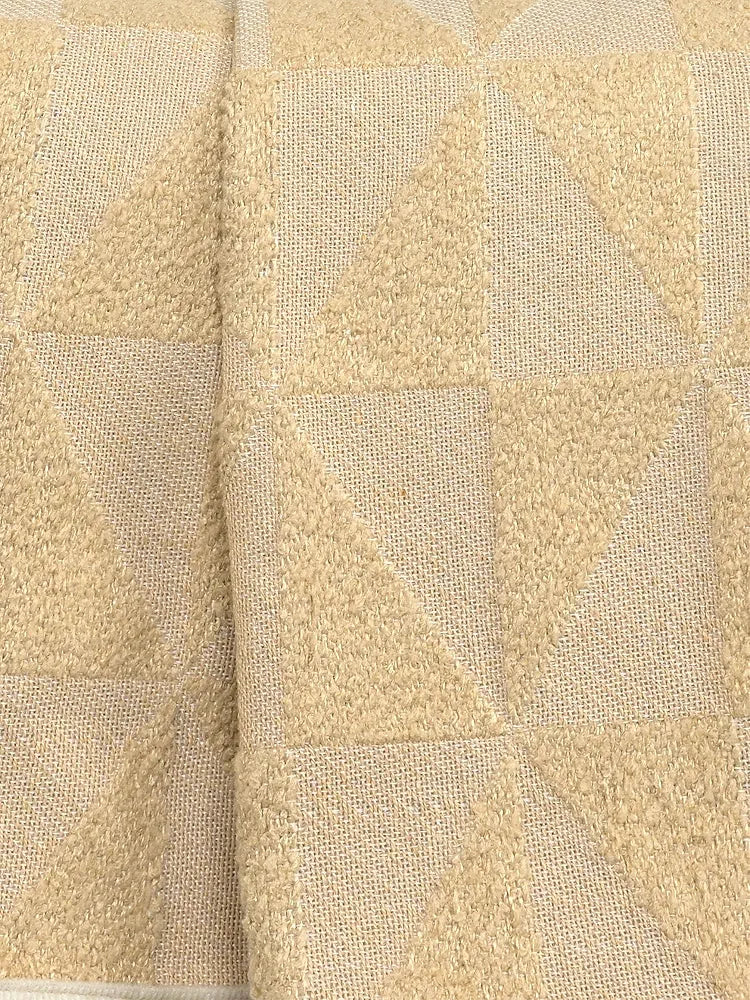 Saral Home Soft Microfiber 1 Seater Sofa Cover Throw Colour Beige