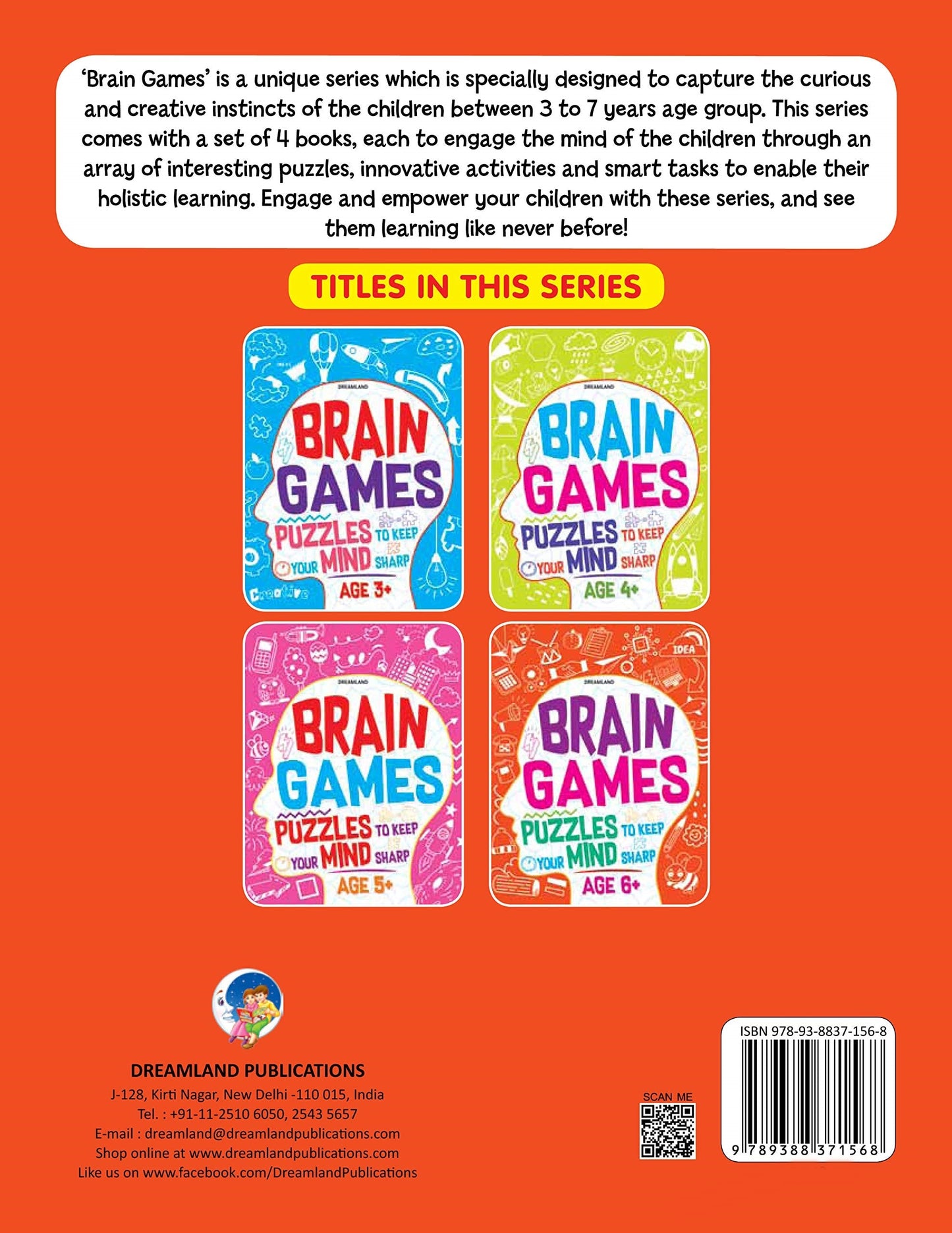 Dreamland Brain Games Age 6+
