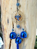 WS Evil Eye Ganesh Ji Wind Chime With 3 Bells