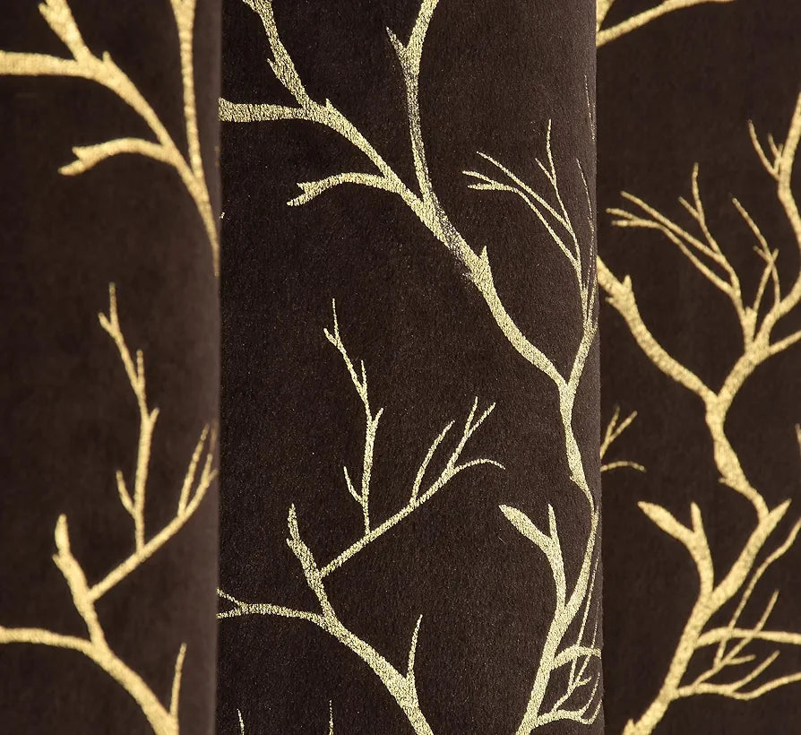 Homefab India Velvet Curtain Room Darkening Door 7 feet