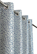 Homefab India 1 Piece Polyester Eyelet Door Curtain 7 feet