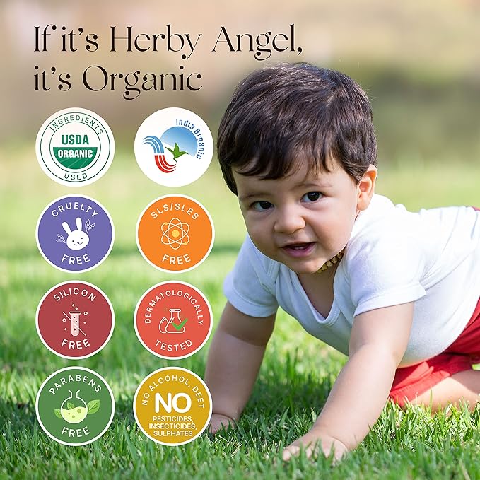 Herby Angel Baby Insect Repellent Cream With Citronella Lemongrass - 50 gms