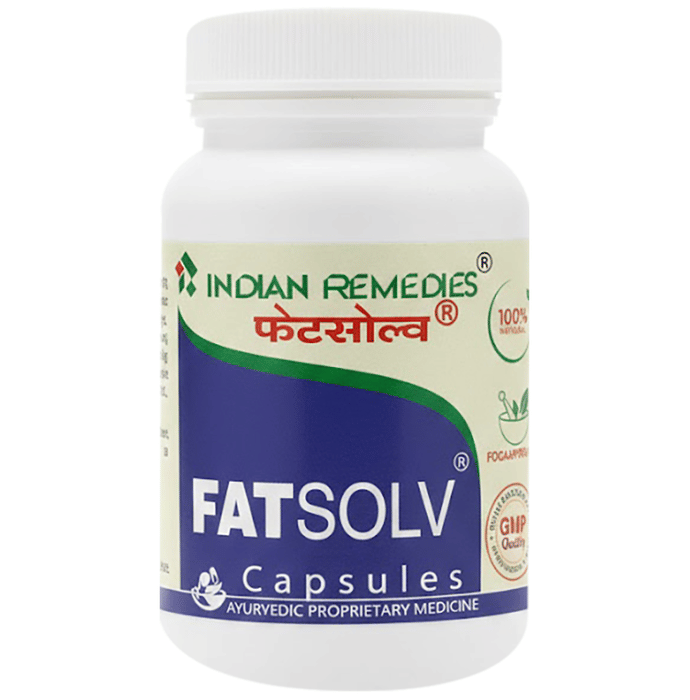 Indian Remedies Fatsolv Capsules