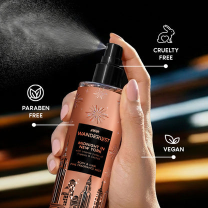 Wanderlust Fragrance Mist For Her - Midnight In New York