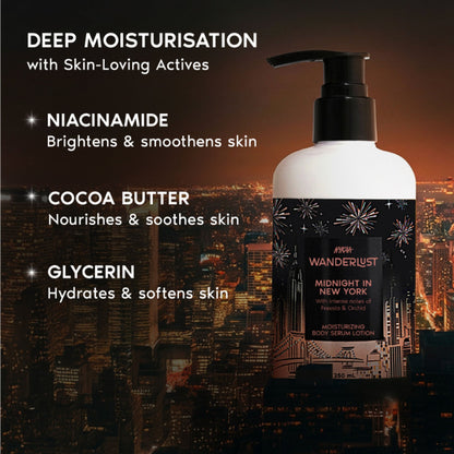Wanderlust Moisturizing Body Lotion - Midnight In New York