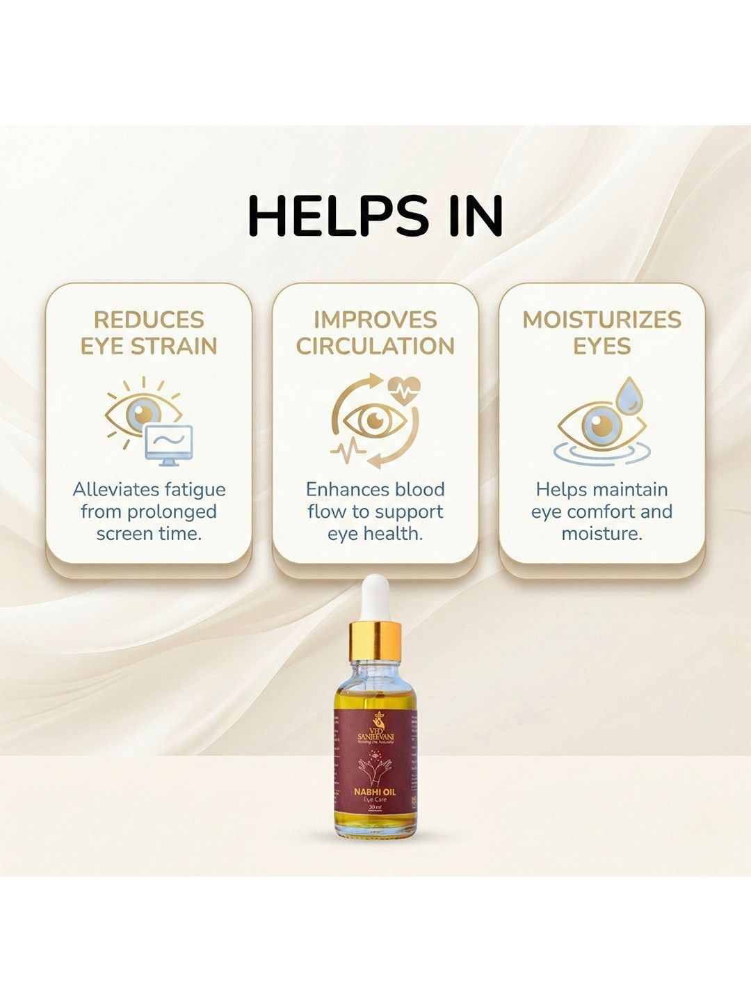 Ved Sanjeevani Eye Care Nabhi Oil