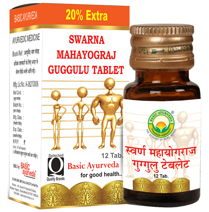 Basic Ayurveda Swarna Mahayograj Guggulu Tablet