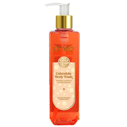 Omeo Calendula Body Wash Gentle Cleansing, Soft Nourshing Body Wash