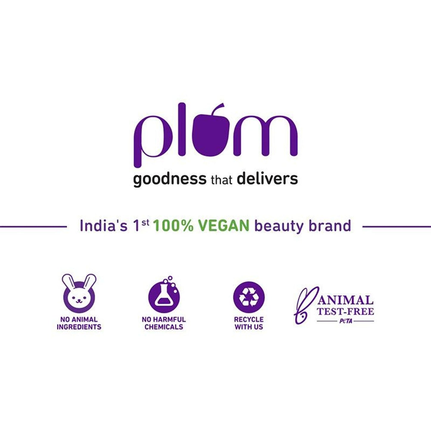 Plum Tea Tree Dandruff Control Shampoo, Paraben-Free with Piroctone Olamine