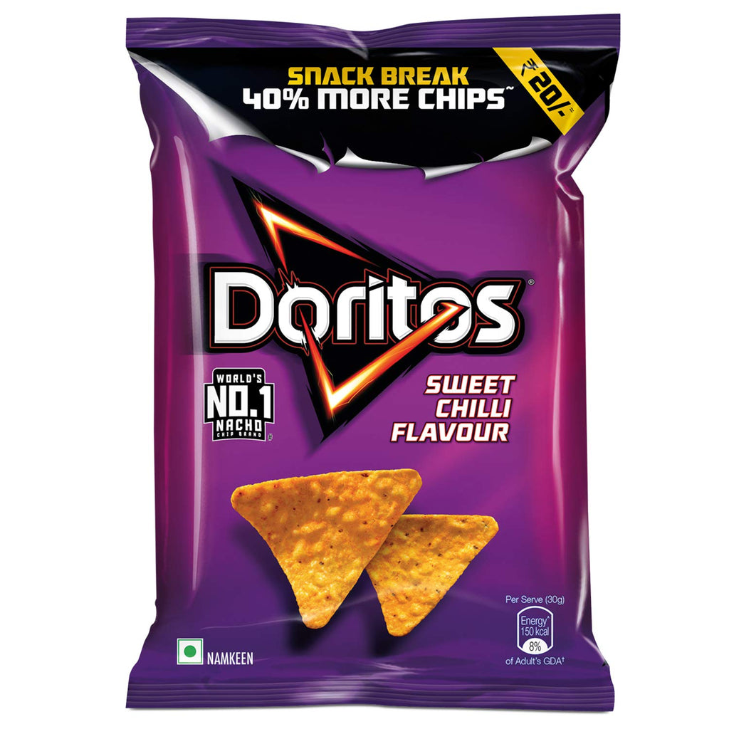 Doritos Nacho Chip Sweet Chili Flavour Sweet Chilli - 44g